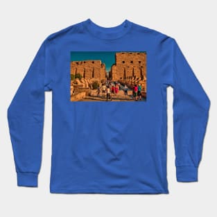 Egypt. Luxor. Karnak Temple. Long Sleeve T-Shirt